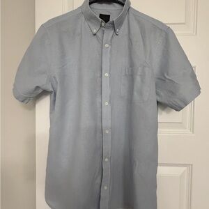 14th & Union Sky Blue Casual Button-Down Shirt